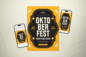 Oktoberfest Flyer Set, a Flyer Template by The Good Store
