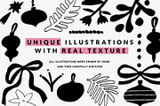 WINTER OVERLAYS | CHRISTMAS CLIPART, a Decorative Illustration by Favete Art (Thumbnail 17 of 21)