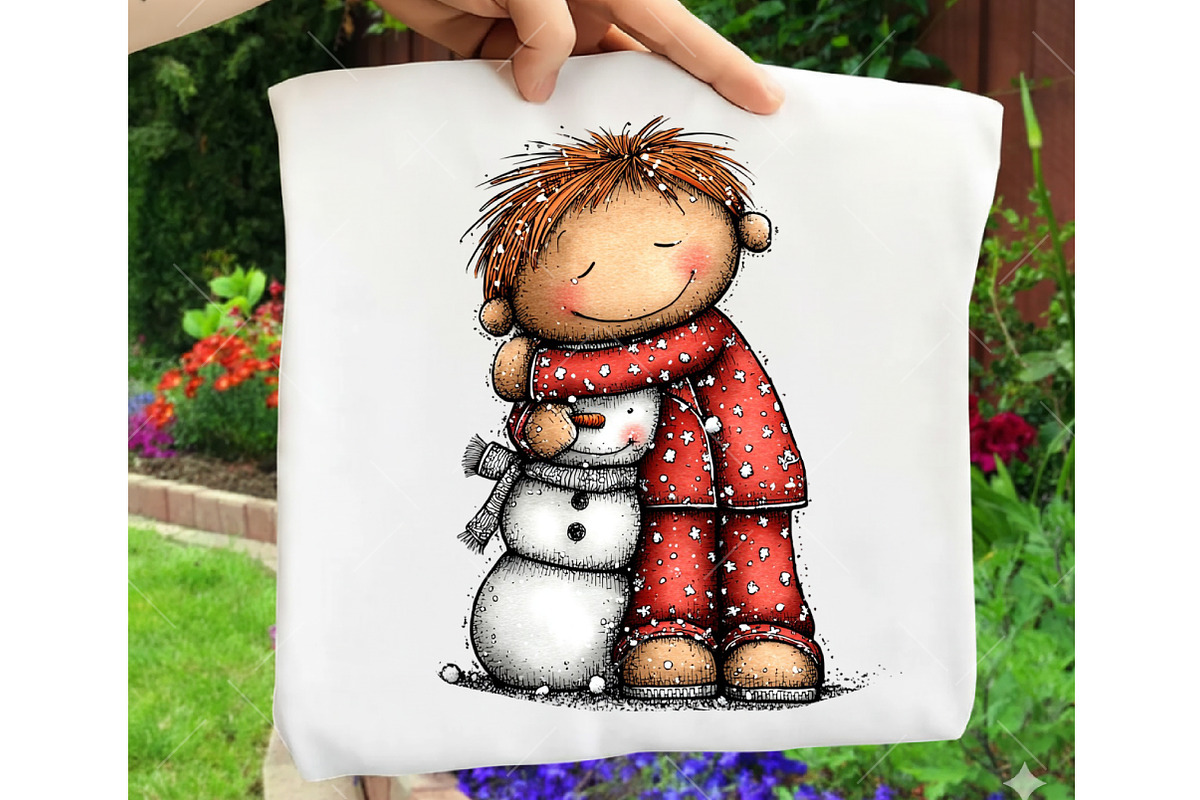 Whimsical Christmas Gingerbread Clip, an Illustration by OK Design (Photo 5 of 6)