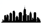Elegant Skyline Silhouette Design, an Illustration by Amazin_art (Thumbnail 2 of 7)