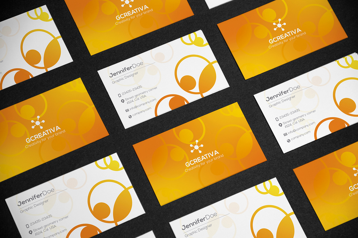 Business Card Minimal, a Business Card Template by DesignsStore (Photo 3 of 3)