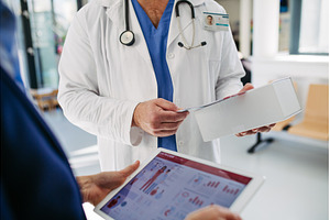 Business interaction between pharma, a Business Photo by HalfPoint