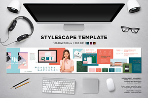 Stylescape / Moodboard Template 06