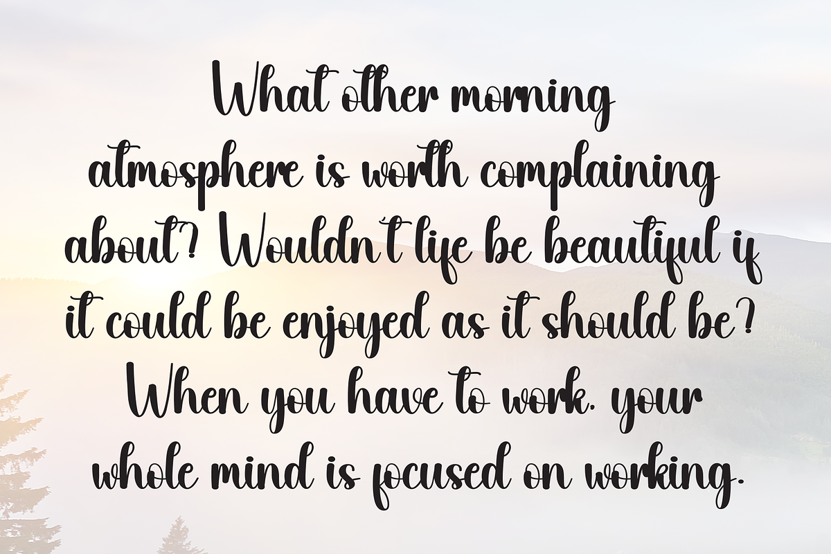 Romance | Script Font, a Handwritten Font by Scratchones (Photo 6 of 8)