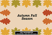 Autumn Fall Season Leaves Background, a Background Graphic by Gfx Expert Team (Thumbnail 1 of 3)