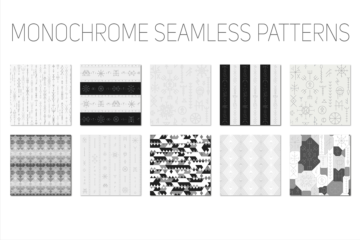 Nordic seamless pattern pack, a Pattern Graphic by Gudiny (Photo 11 of 18)