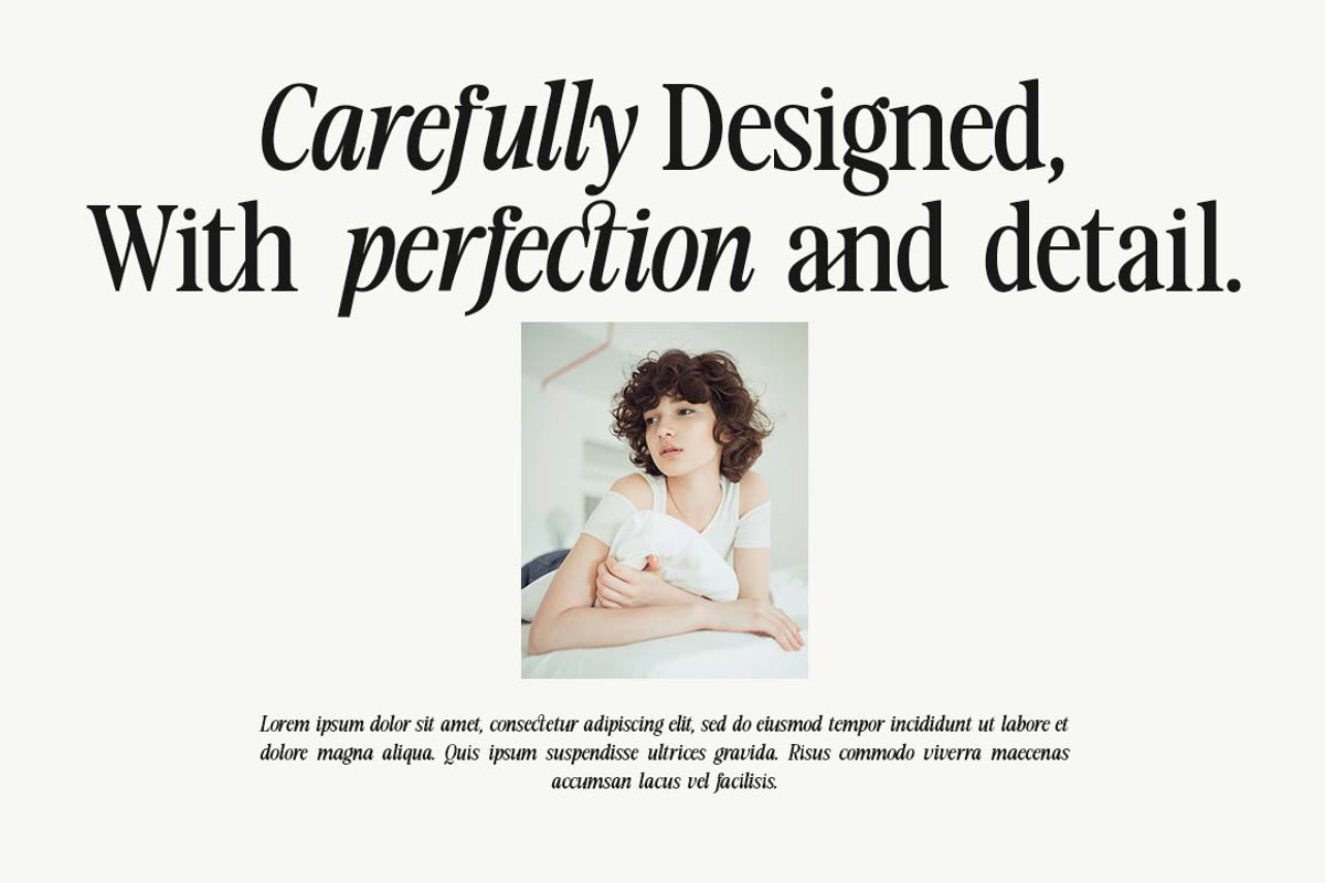 The Lumina Awesome, a Serif Font by Zane Studio (Photo 6 of 12)