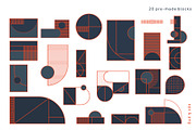 Modern geometric. Neo art deco set., a Pattern Graphic by lisa_kalev (Thumbnail 8 of 10)