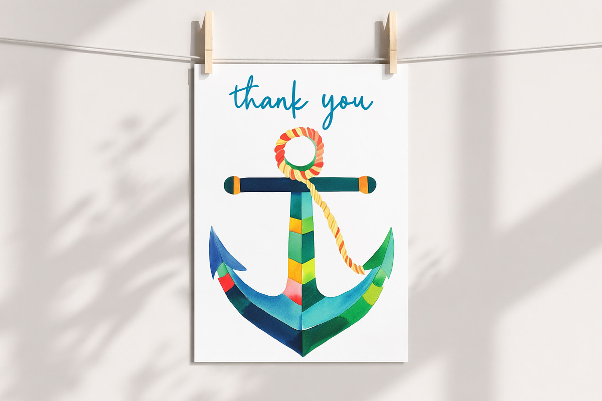Coastal Summer Clipart Set, an Illustration by Libby Wishes (Photo 5 of 7)