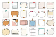 96 banner and paper vector set, an Object Graphic by Pinkbrush (Thumbnail 3 of 5)