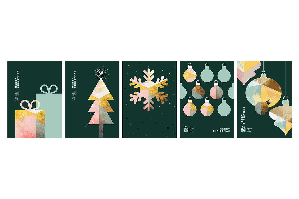 Merry Christmas and Happy New Year, a Seasonal Illustration by PureSolution (Photo 5 of 5)