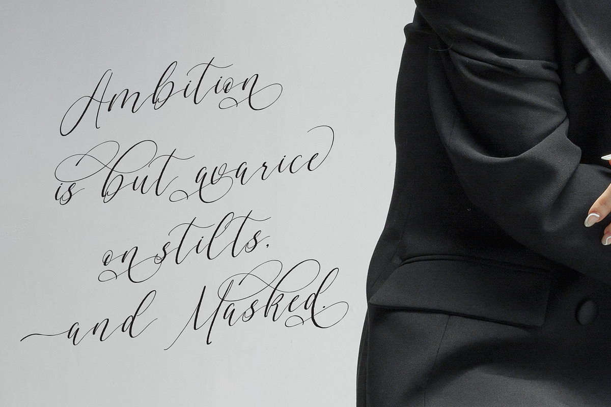 Chatter Filled, a Script Font by Nathatype (Photo 10 of 11)