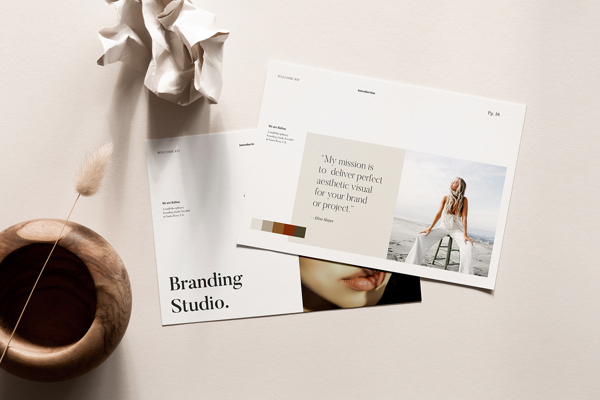 Clean & Neutral Bundle Presentation, a Presentation Template by Elokka Std. (Photo 17 of 17)