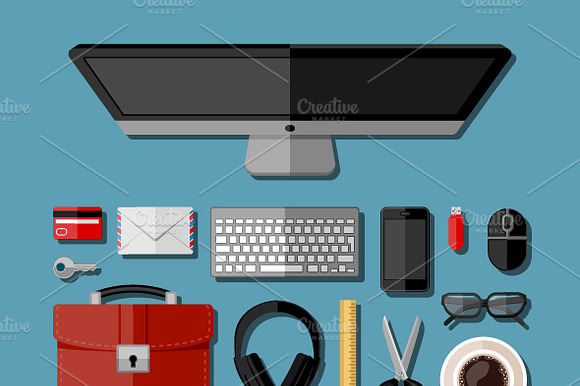 Modern Business Office Workspaces