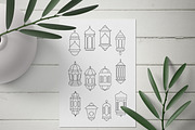 Islamic Lantern, an Object Graphic by Peunayah (Thumbnail 1 of 2)
