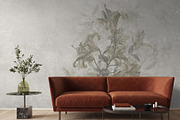 Timeless Lily wall mural set, a Wallpaper Graphic by Timofi Art (Thumbnail 5 of 13)