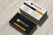 Monochrome Business Card PSD, a Business Card Template by Mohammad Sarfaraz (Thumbnail 5 of 7)