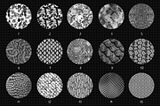 Procreate scales Texture Brushes, a Brush Add-On by Revabrush (Thumbnail 2 of 5)