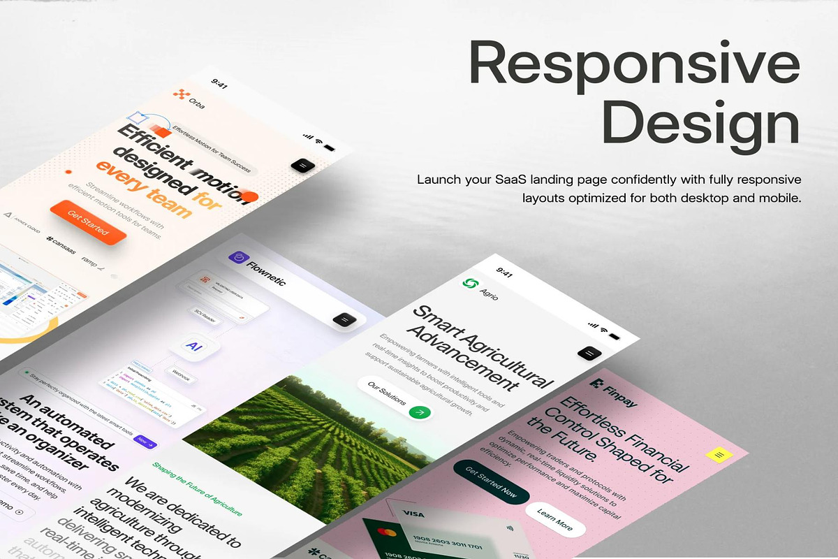 Multiconcept Landing Page #3 UI KIT, an UI Kit Template by Creative Perspective (Photo 8 of 8)