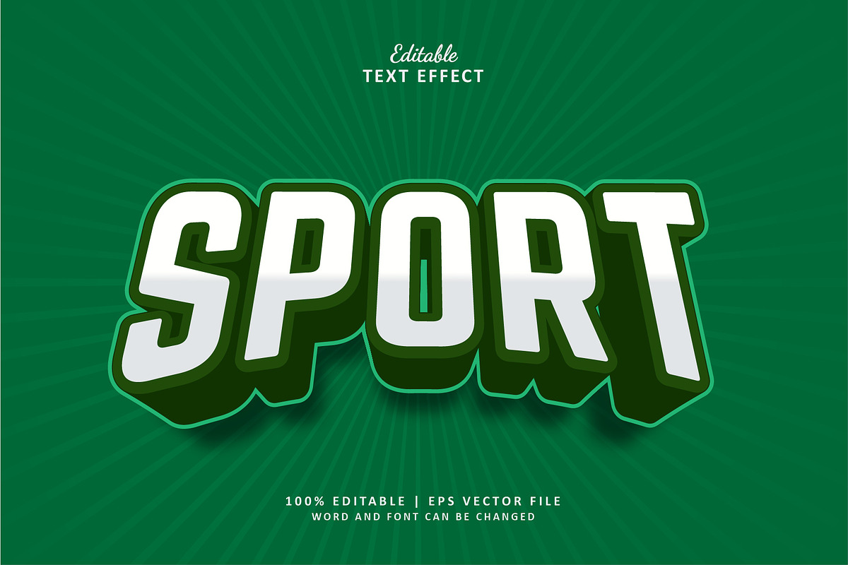 Text Effect Sport, a Layer Style Add-On by Navy Graphic
