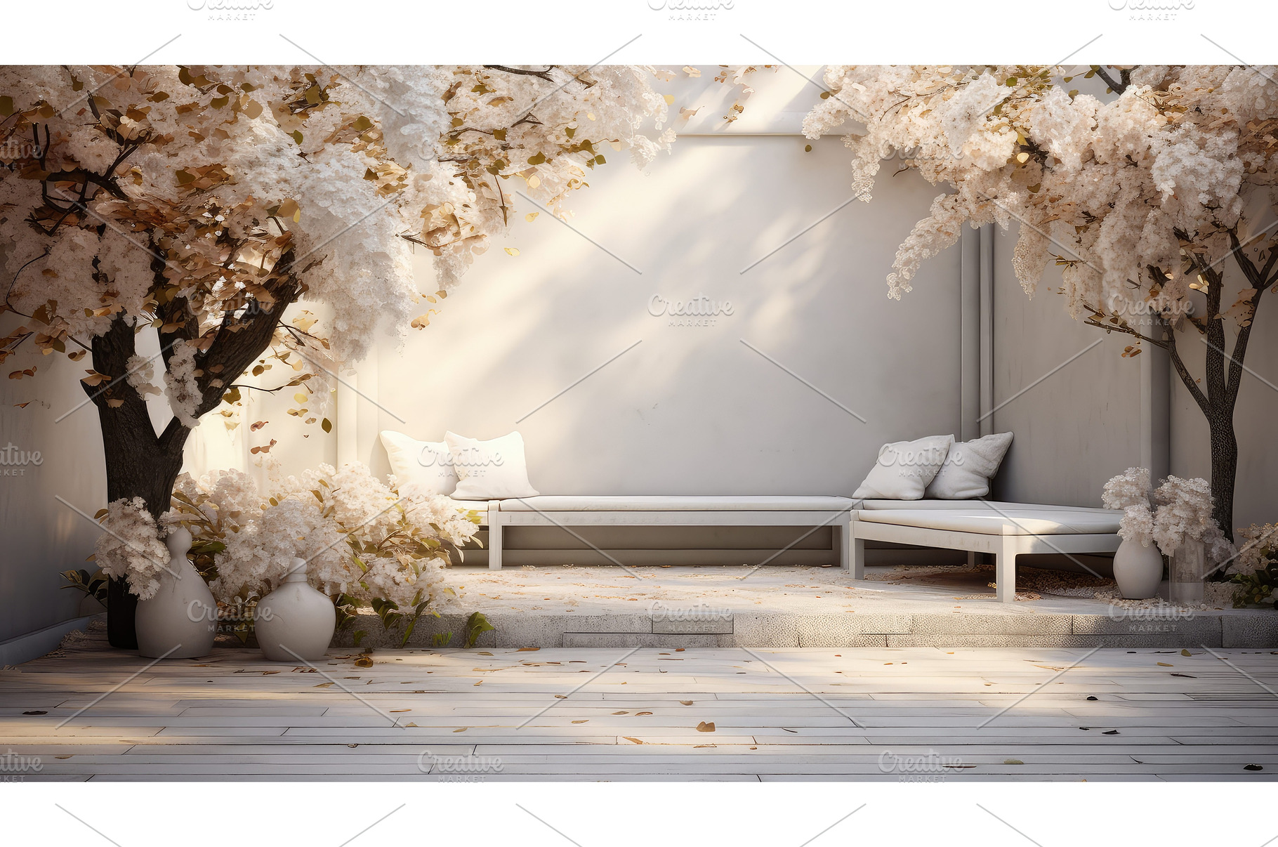 plant bright white decoration garden, a Nature Photo by pikepicture