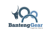 BantengGear Logo, a Branding & Logo Template by mocha7 (Thumbnail 1 of 4)