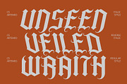 CS Artemio – Blackletter Font, a Blackletter Font by Craft Supply Co. (Thumbnail 2 of 8)
