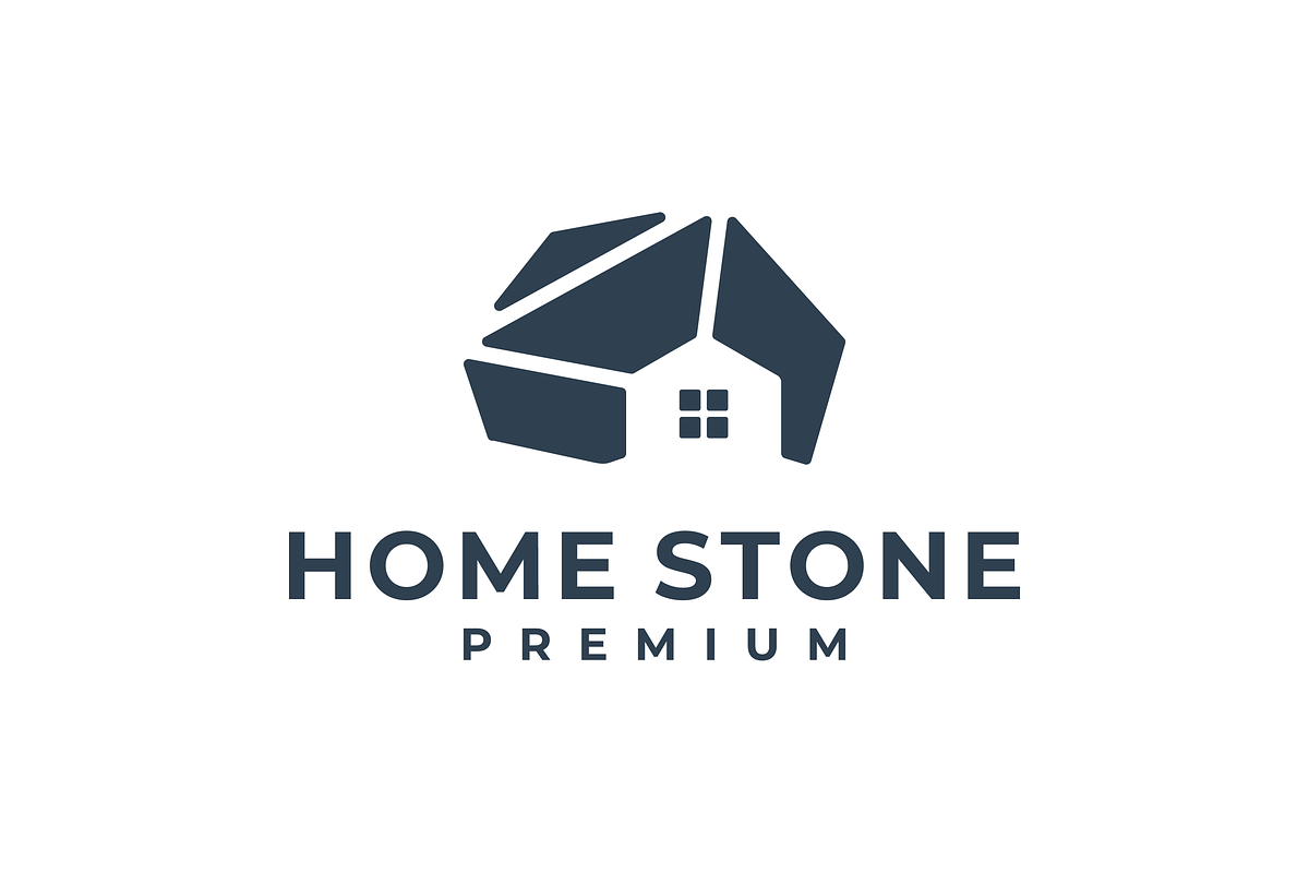 home stone geometry logo icon vector, a Branding & Logo Template by mouze_art (Photo 2 of 3)