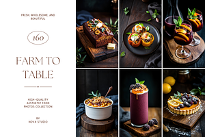 160 Farm to Table Food Photos, a Food & Drink Photo by Nova Studio