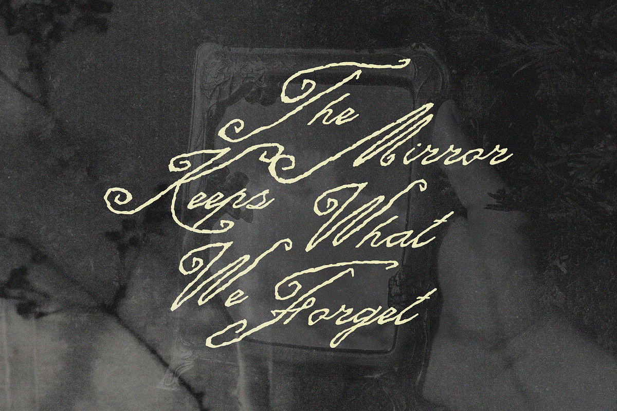 At First Sight Vintage Script Font, a Script Font by AnMark (Photo 2 of 13)