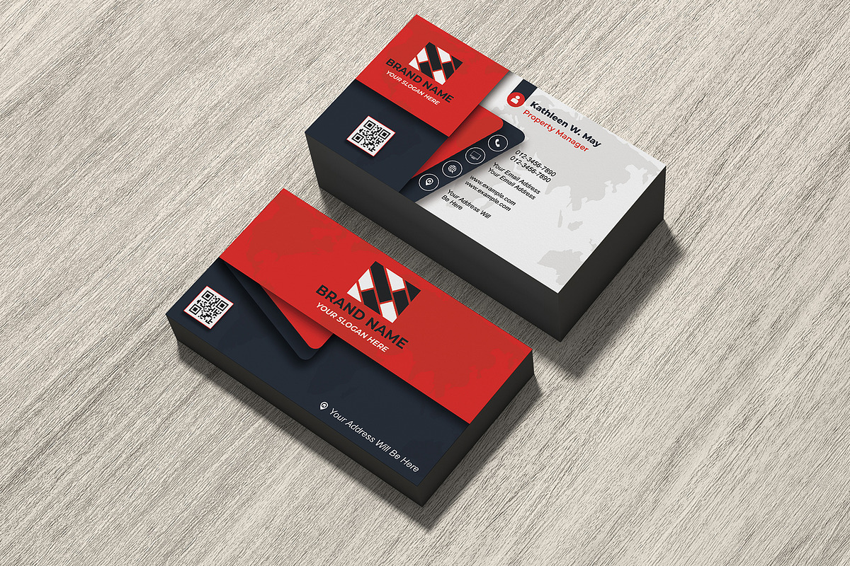 Clean Simple Card PSD preview 6