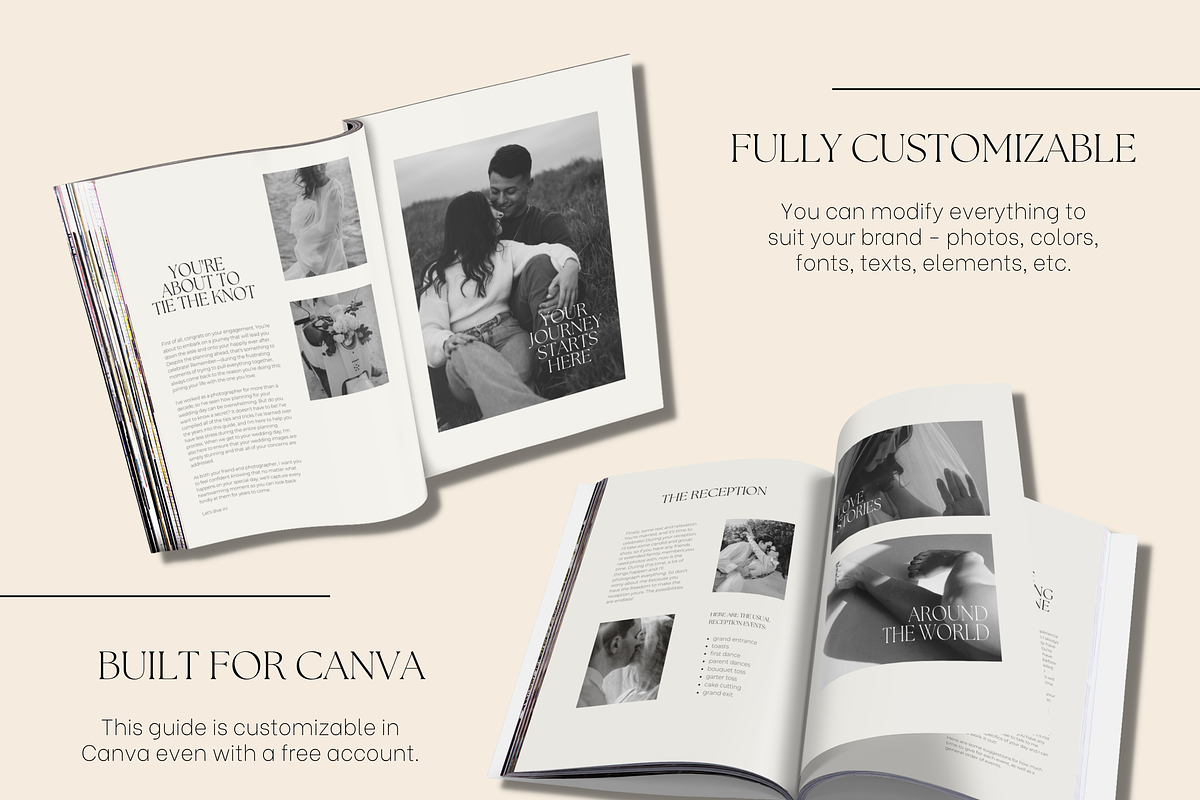 Wedding Photography Client Guide, a Marketing Template by Branding Babe Co. (Photo 4 of 9)
