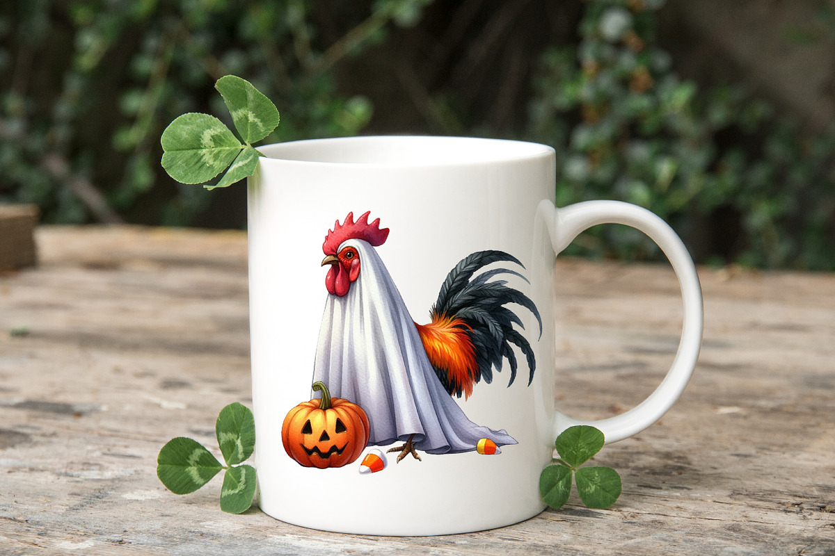 Ghost Chicken Png, an Illustration by Designworld (Photo 5 of 5)