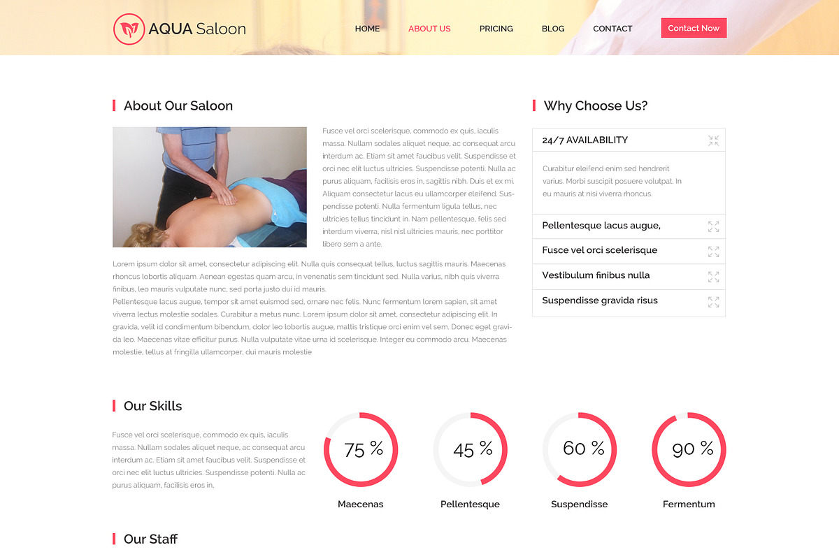 Aqua Saloon PSD Website Template, a Websites & App Template by WebbyTemplates (Photo 3 of 7)