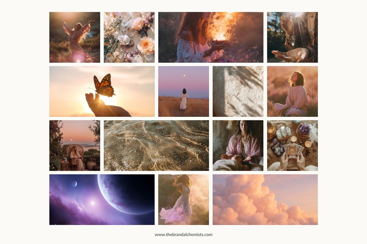 Modern Mystic Brand System + UI Kit, an UI Kit Template by The Brand Alchemists (Photo 8 of 12)