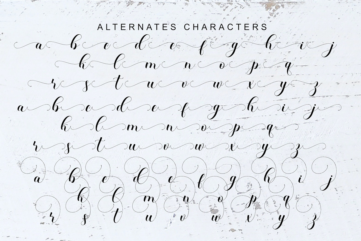 Blessed Youth Script, a Script Font by Artic Type (Photo 7 of 9)