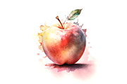 Fruit watercolor illustrations / 01, a Food Illustration by Graxaim Mock-up (Thumbnail 8 of 9)