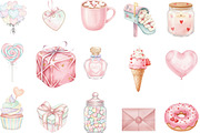 Sweet Valentine Clipart, an Illustration by Designking (Thumbnail 3 of 5)