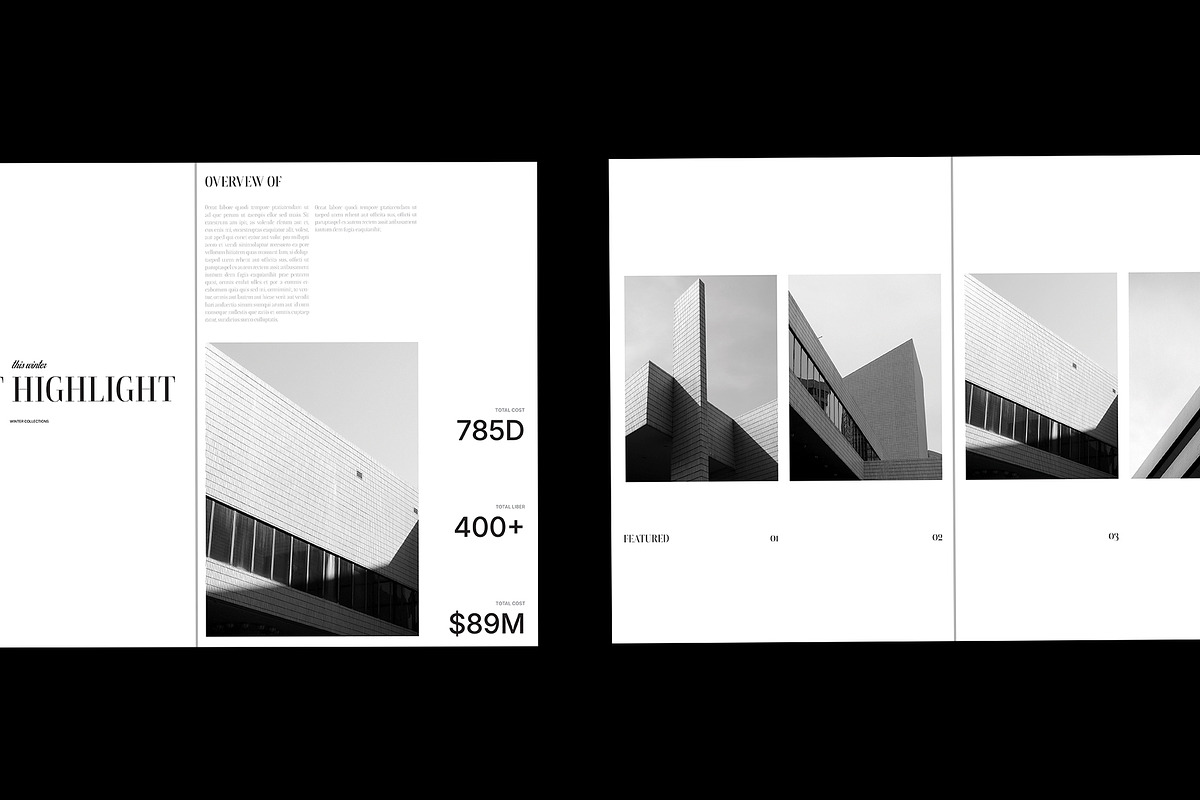 Architecture Portfolio Book, a Brochure Template by Devators (Photo 4 of 7)