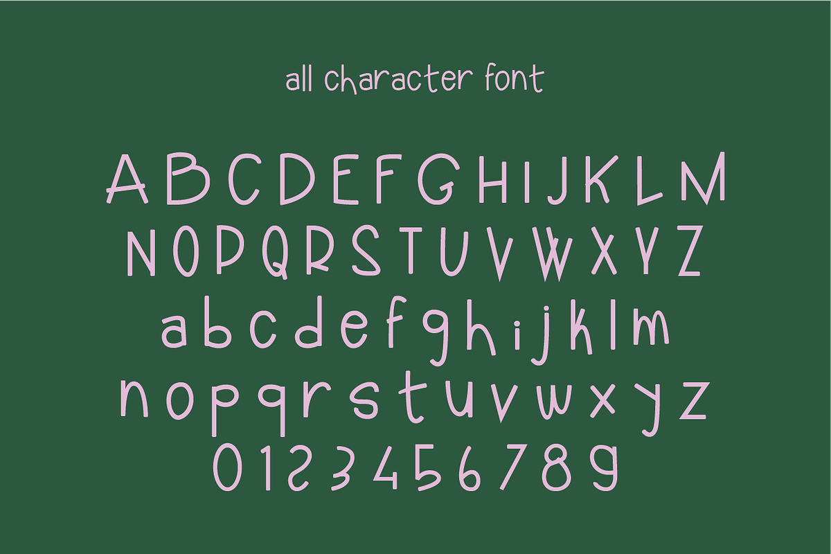 Dondles - Playful Font, a Handwritten Font by Berdansabersama (Photo 2 of 10)