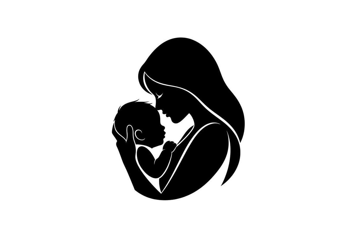 50 Mother and Baby Love Silhouette S, an Illustration by Designs_River (Photo 24 of 51)