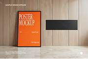 Minimalist Black Frame Mockup Vol 2, a Household Mockup by DOBE Studio (Thumbnail 11 of 11)