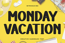 Monday Vacation | Script Font