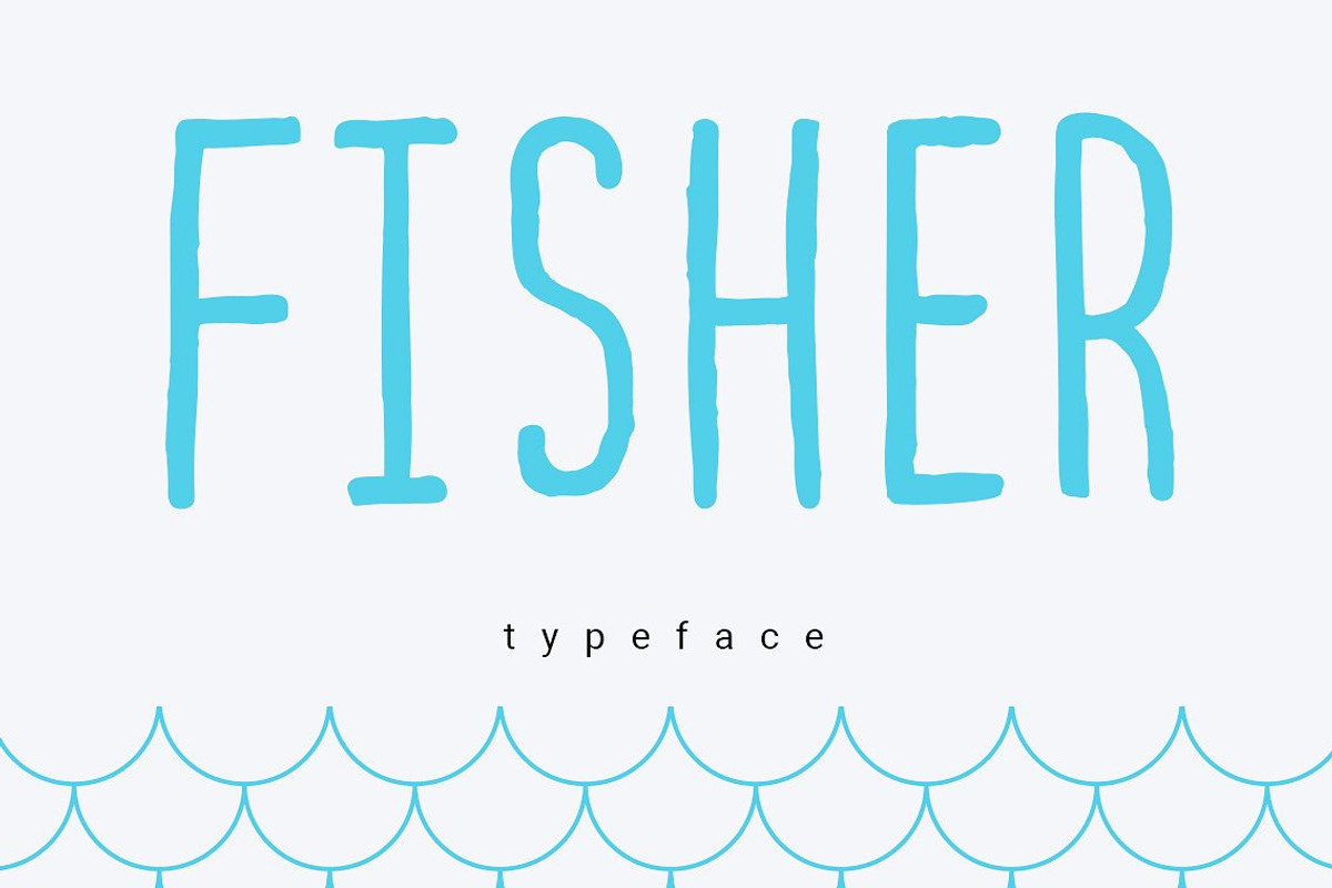 Fisher Typeface Fonts preview 2