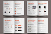 Company Profile Document Template, a Brochure Template by MightyDesign (Thumbnail 2 of 6)