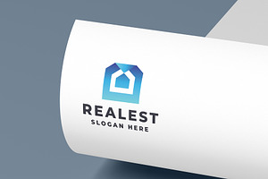 Modern Real Estate and Home Logo, a Branding & Logo Template by Design_Planet