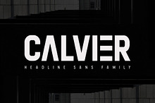 Calvier - Headline Sans Family