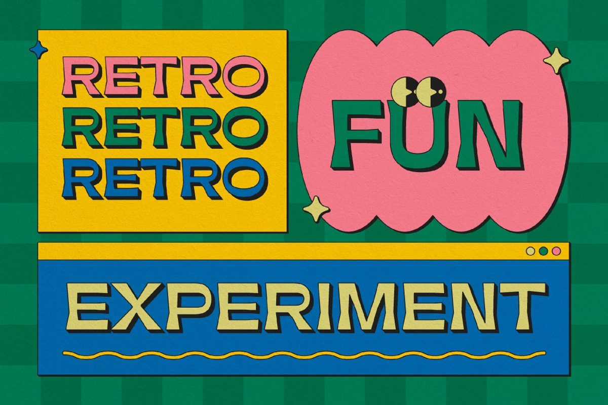 Experiflare, a Sans Serif Font by graphicook (Photo 2 of 10)