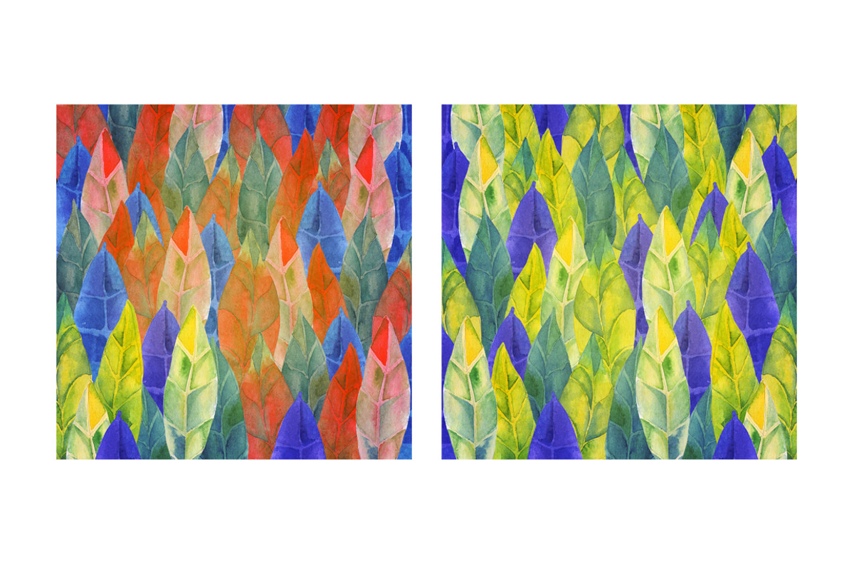 Watercolor pattern, a Pattern Graphic by KundolaArt (Photo 2 of 5)