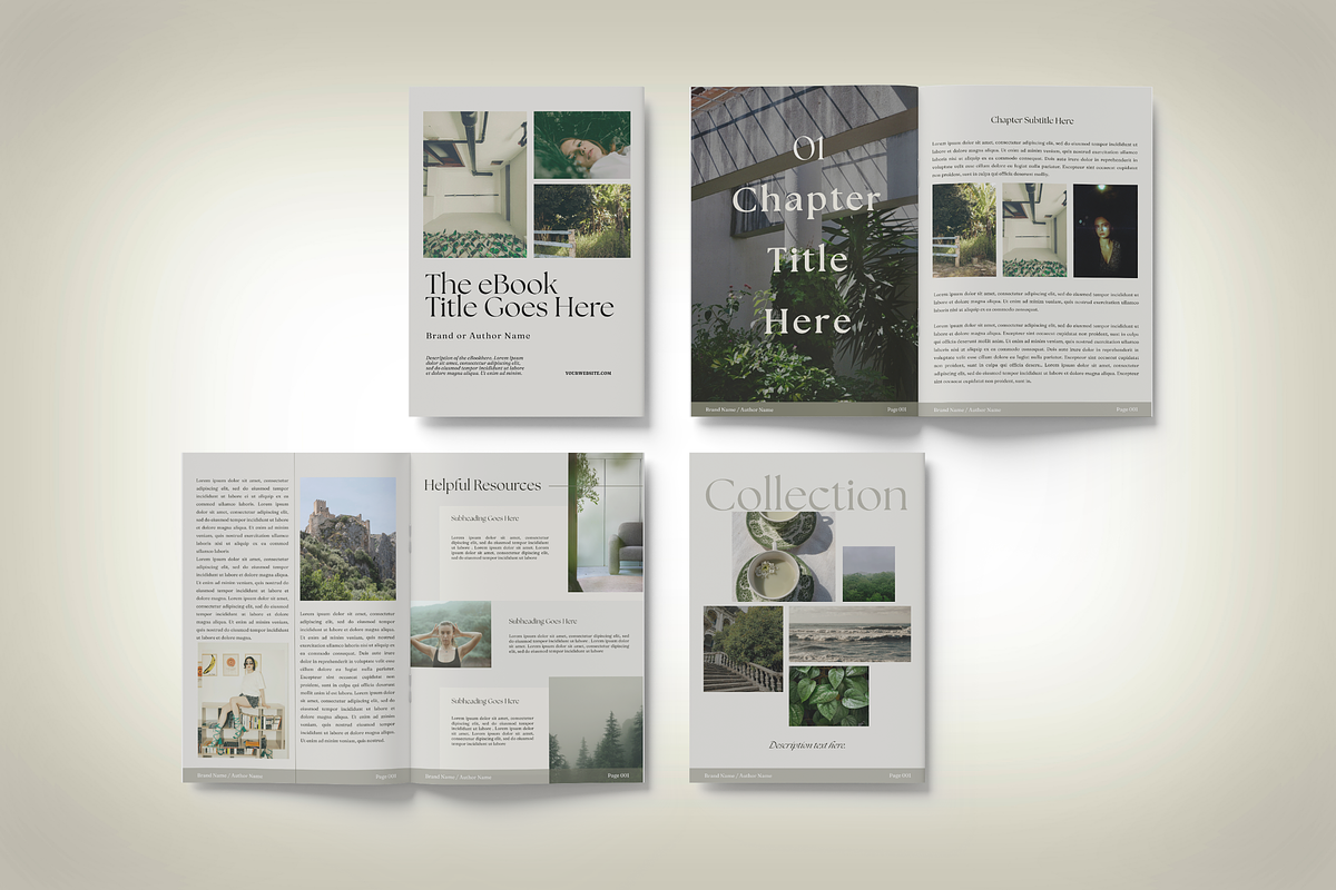 G L A D E | eBook Canva Template preview 3